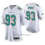 Maglia NFL Game Miami Dolphins Akeem Spence 2018 Bianco