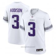 Maglia NFL Game Minnesota Vikings Jordan Addison Alternato Bianco