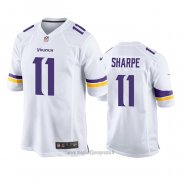 Maglia NFL Game Minnesota Vikings Tajae Sharpe Bianco