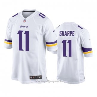 Maglia NFL Game Minnesota Vikings Tajae Sharpe Bianco