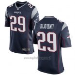 Maglia NFL Game New England Patriots Blount Blu