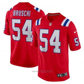 Maglia NFL Game New England Patriots Bruschi Rosso
