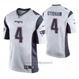Maglia NFL Game New England Patriots Jarrett Stidham Bianco