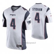 Maglia NFL Game New England Patriots Jarrett Stidham Bianco
