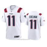 Maglia NFL Game New England Patriots Julian Edelman 2020 Bianco