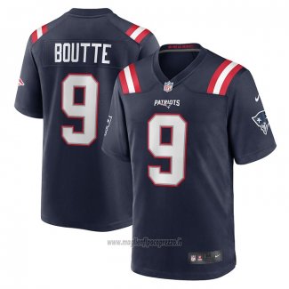 Maglia NFL Game New England Patriots Kayshon Boutte Nero
