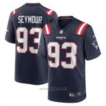 Maglia NFL Game New England Patriots Richard Seymour Retired Blu
