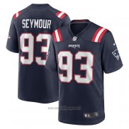 Maglia NFL Game New England Patriots Richard Seymour Retired Blu