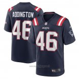 Maglia NFL Game New England Patriots Tucker Addington Home Blu