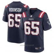 Maglia NFL Game New England Patriots Tyrese Robinson Blu