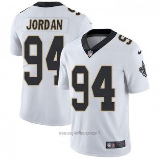 Maglia NFL Game New Orleans Saints 94 Cameron Jordan Bianco