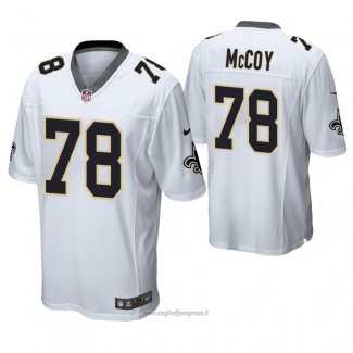 Maglia NFL Game New Orleans Saints Erik Mccoy Bianco