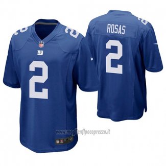Maglia NFL Game New York Giants Aldrick Rosas Blu
