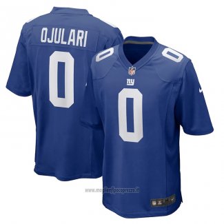 Maglia NFL Game New York Giants Azeez Ojulari Blu