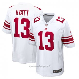 Maglia NFL Game New York Giants Jalin Hyatt Bianco