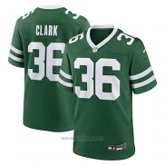 Maglia NFL Game New York Jets Chuck Clark Verde1