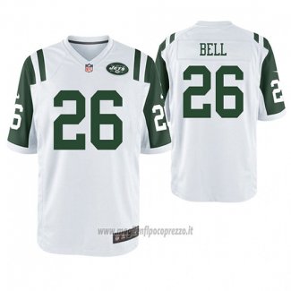 Maglia NFL Game New York Jets Le'veon Bell Bianco