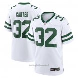 Maglia NFL Game New York Jets Michael Carter Bianco