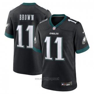 Maglia NFL Game Philadelphia Eagles A.J. Brown Alternato Nero