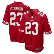 Maglia NFL Game San Francisco 49ers Ahkello Witherspoon Rosso