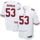 Maglia NFL Game San Francisco 49ers Bowman Bianco