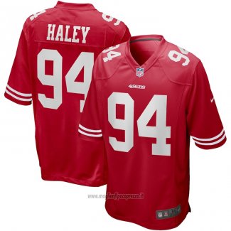Maglia NFL Game San Francisco 49ers Charles Haley Retired Rosso