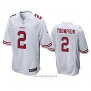 Maglia NFL Game San Francisco 49ers Chris Thompson Bianco