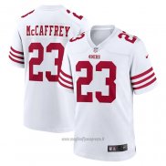 Maglia NFL Game San Francisco 49ers Christian Mccaffrey Bianco