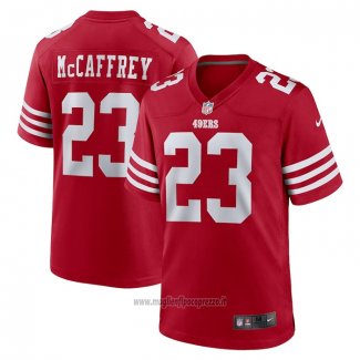 Maglia NFL Game San Francisco 49ers Christian Mccaffrey Rosso