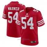 Maglia NFL Game San Francisco 49ers Fred Warner Rosso2