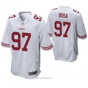 Maglia NFL Game San Francisco 49ers Nick Bosa Bianco
