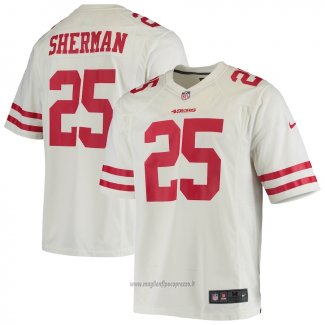Maglia NFL Game San Francisco 49ers Richard Sherman Bianco