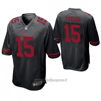 Maglia NFL Game San Francisco 49ers Trent Taylor Nero