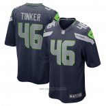 Maglia NFL Game Seattle Seahawks Carson Tinker Home Blu