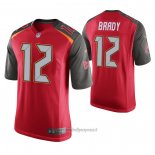 Maglia NFL Game Tampa Bay Buccaneers Tom Brady Rosso