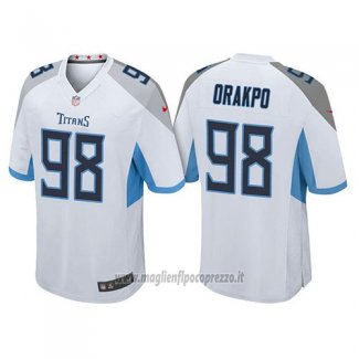 Maglia NFL Game Tennessee Titans Brian Orakpo 2018 Bianco