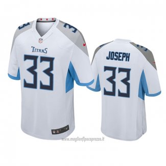 Maglia NFL Game Tennessee Titans Johnathan Joseph Bianco