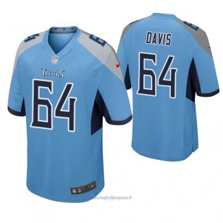 Maglia NFL Game Tennessee Titans Nate Davis Blu