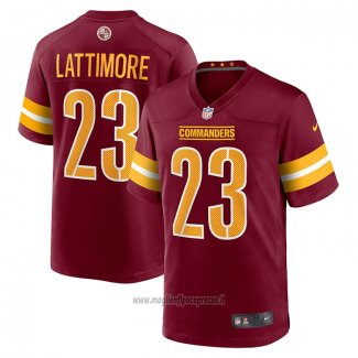 Maglia NFL Game Washington Commanders Marshon Lattimore Rosso
