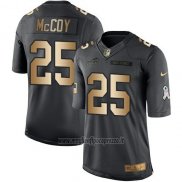 Maglia NFL Gold Anthracite Buffalo Bills Mccoy Salute To Service 2016 Nero