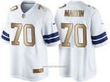 Maglia NFL Gold Game Dallas Cowboys Martin Bianco