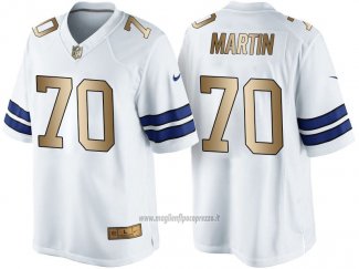 Maglia NFL Gold Game Dallas Cowboys Martin Bianco