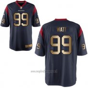 Maglia NFL Gold Game Houston Texans Watt Profundo Blu