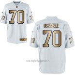 Maglia NFL Gold Game Las Vegas Raiders Osemele Bianco