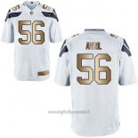 Maglia NFL Gold Game Seattle Seahawks Avril Bianco
