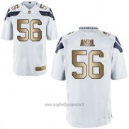 Maglia NFL Gold Game Seattle Seahawks Avril Bianco