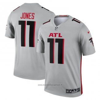 Maglia NFL Legend Atlanta Falcons Julio Jones Inverted Grigio