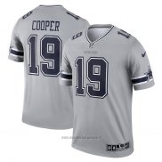 Maglia NFL Legend Dallas Cowboys 19 Amari Cooper Inverted Grigio