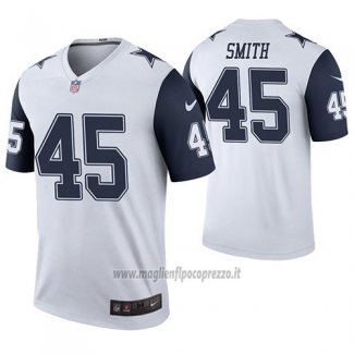 Maglia NFL Legend Dallas Cowboys Rod Smith Bianco Color Rush