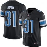 Maglia NFL Legend Detroit Lions Bush Nero